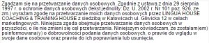 danych osobowych